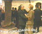 Scena dal Film Il Padrino IIII Protagonisti ballano in piazza SS. Trinità