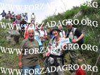 Gruppo austriaco sul sentiero Recavallo